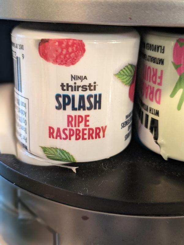 Ninja Thirsti Splash Ripe Unsweetened Raspberry Flavored Water Drops