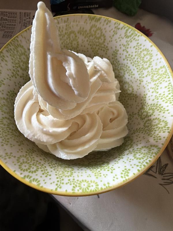 Bulgarian  peach yogurt! Yummy!!
