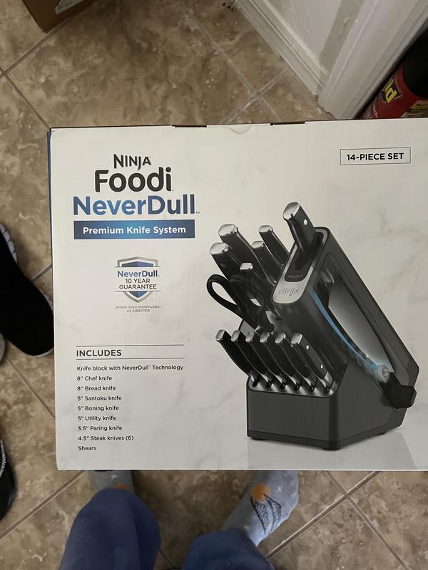 Ninja Foodi NeverDull Premium Knife System 14-Piece Set - K32014