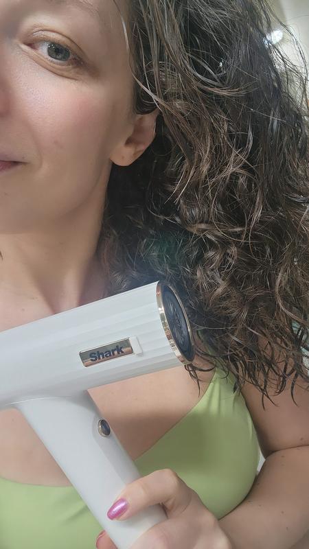 After drying my hair