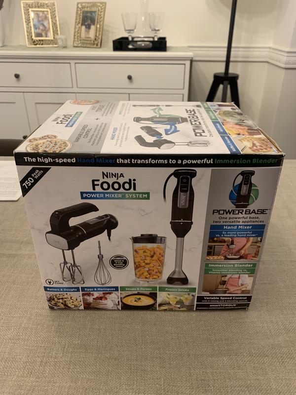 Ninja Foodi Power Mixer System Blender And Hand Mixer With Dough Hooks