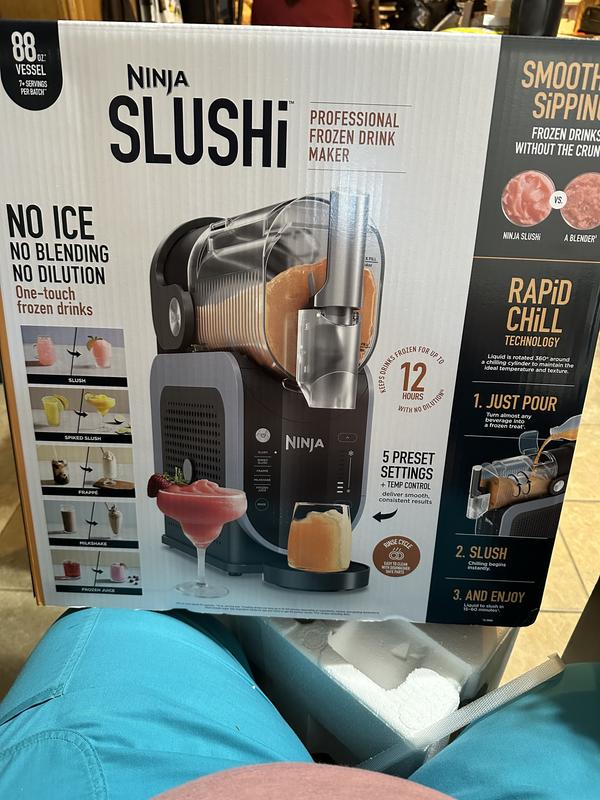Ninja Slushi Maschine Slush Eis Ice Cocktails Blau Grau FS301EU *NEU