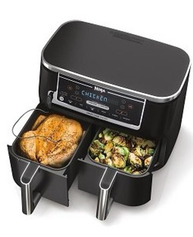 Ninja® Foodi® 6-in-1 Smart 10-qt. 2-Basket Air Fryer Air Fryers