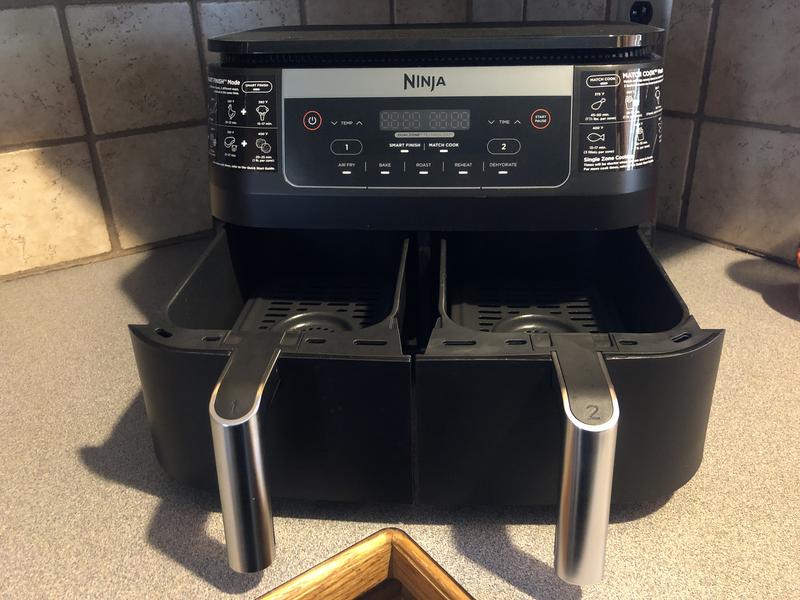 Ninja Foodi 2 Basket Air Fryer DEMO and REVIEW 