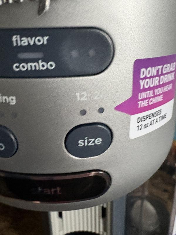 12 and 24 oz are the only two drink size options.
