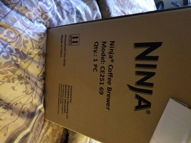 Large Shark Ninja Coffee Maker