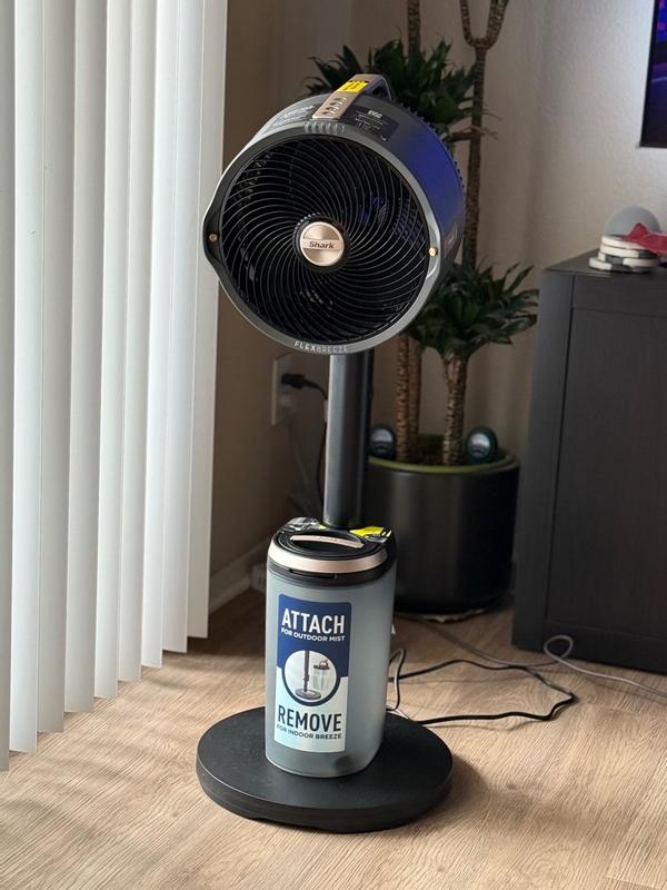 Shark FlexBreeze™ Pro Mist Indoor Outdoor Pedestal & Table Fan