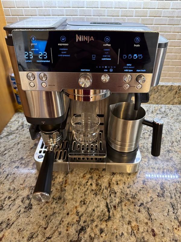 洋楽 prestige Ninja Luxe™ Café Premier Series 3-in-1 Espresso, Coffee and Cold