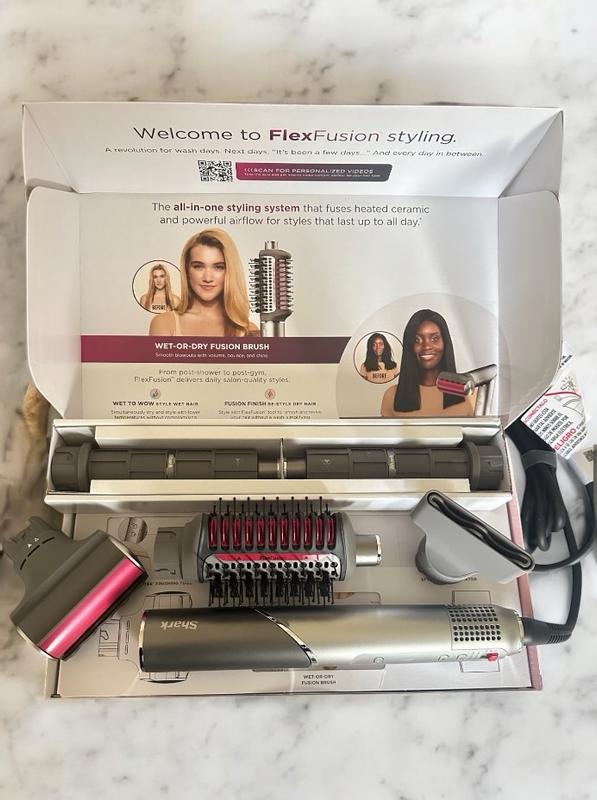 Shark® FlexFusion™ in Air Styler Brush Set (Metallic Mist