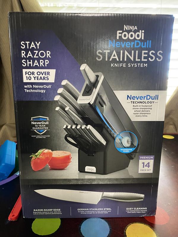 Ninja NeverDull™ Premium 14-Piece Stainless Knife System with