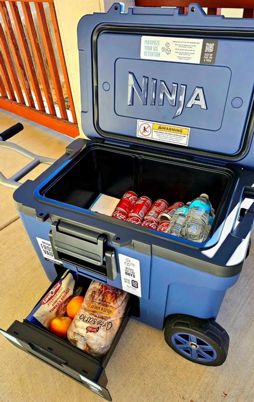 Ninja FrostVault™ 45qt Wheeled Cooler & Shark™ FlexBreeze