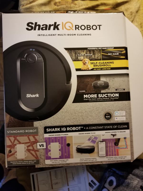 Shark Iq Robot Vacuum Troubleshooting And Support Rv1000 Series