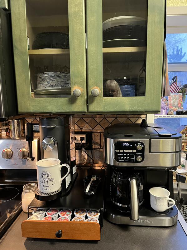 coffee pods is a  Great Maker ! And Cuisinart crappy coffee maker , Never hot!