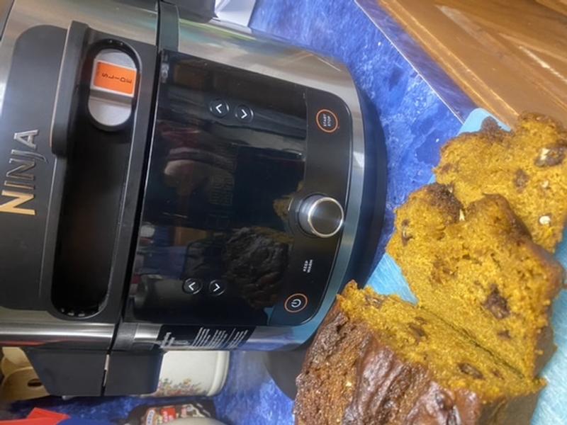  Ninja OL500 Foodi 6.5-qt. Pressure Cooker Steam Fryer with  SmartLid, 13-in-1 that Air Fries, Bakes & More, with 2-Layer Capacity,  Crisp Basket, Silver/Black (Renewed)