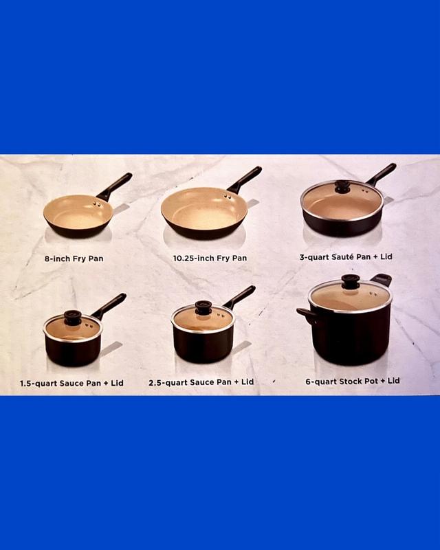 Ninja Extended Life™ Ceramic Select 10-Piece Cookware Set | SharkNinja