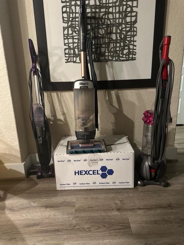 Like-New! 2024 Shark Vertex DuoClean Lift-Away Vacuum-Rose Gold