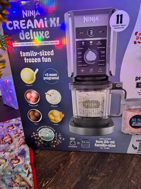 Ninja CREAMi Deluxe 11-in-1 Ice Cream & Frozen Treat Maker