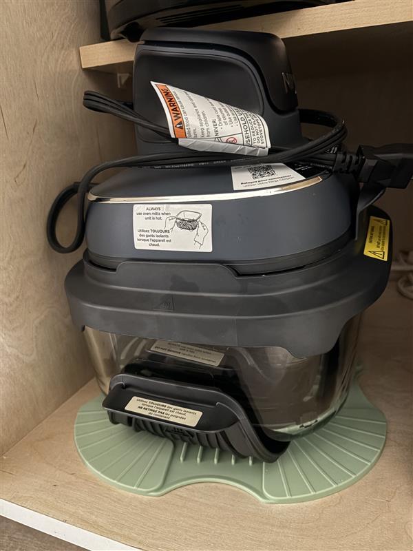 ALL two containers tucked away