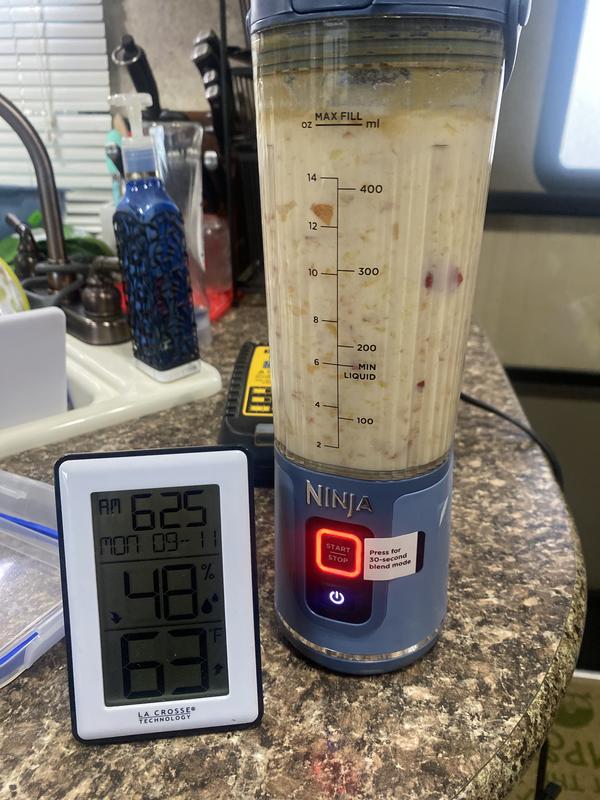 The unit is charged, but it’s to cold to operate.