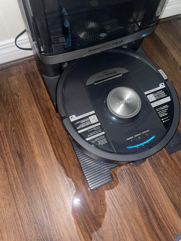 water leaked instead of being filled into the robot