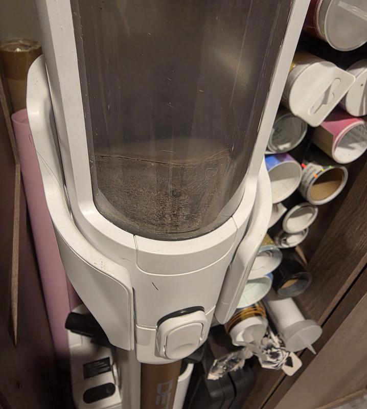 The bottom of the clear part..you can't even tell there's a chamber there anymore since it's so gunked up.