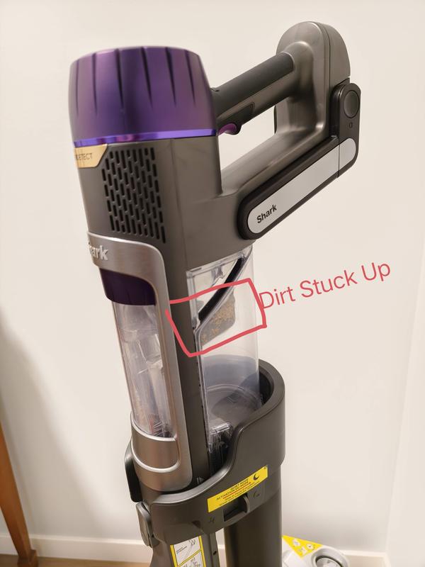 Dirt Stuck Up near the Dust Can Locks