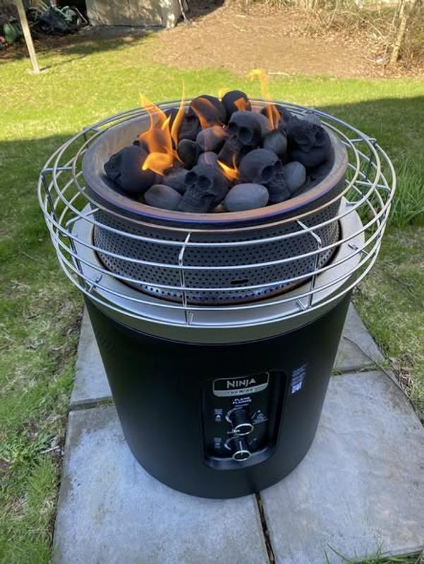 Ninja Fireside360™ Outdoor Heater & Fire Pit and Soft Cover Bundle