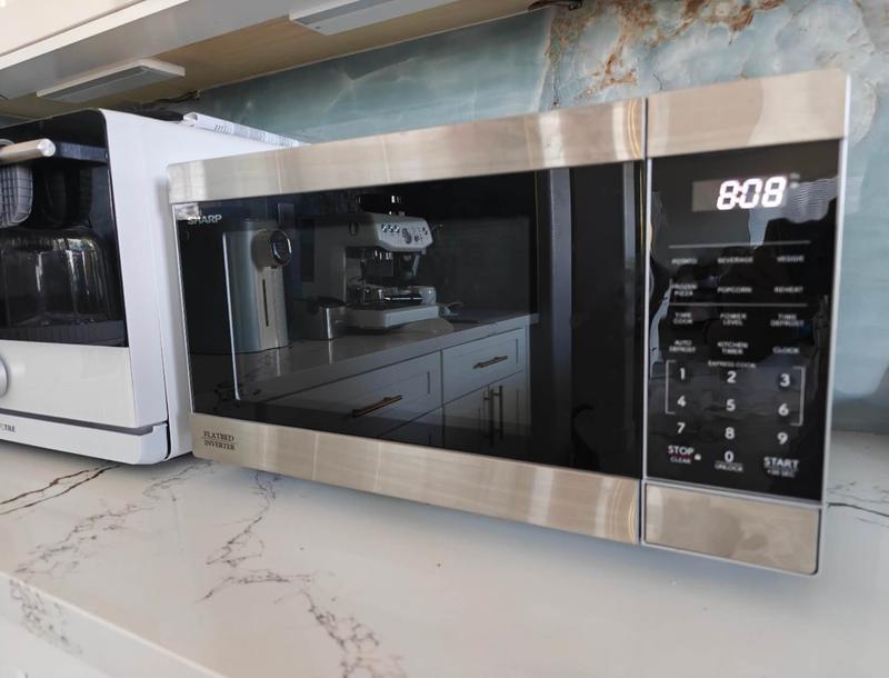 Sharp SMC1174KS 22 Inch Countertop Microwave Oven with 1.1 cu. ft