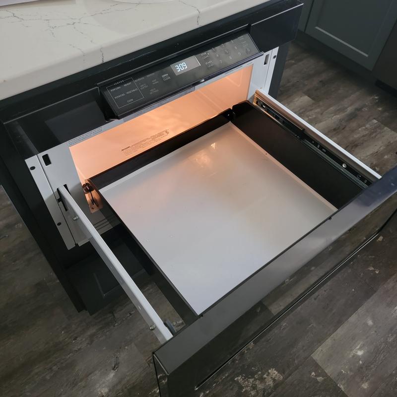 Sharp SMD2470AH Black Stainless Steel Microwave Drawer Sharp SMD2470AH Black Stainless Steel Microwave Drawer