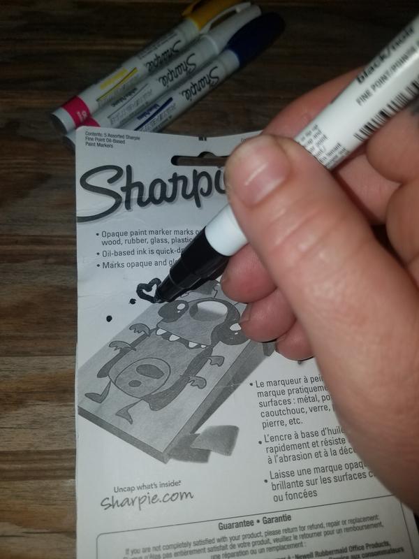Sharpie Oil Paint Marker Set – little island crafts