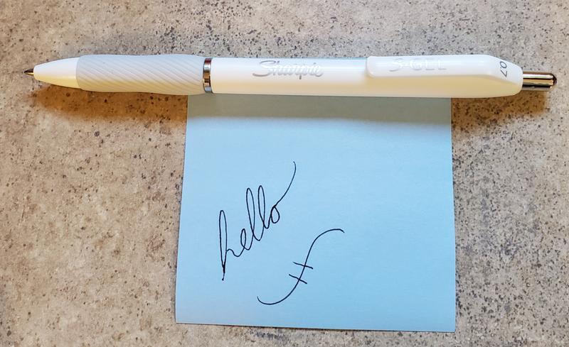 Sharpie S-Gel Pen WHITE – Fancy Plans Co