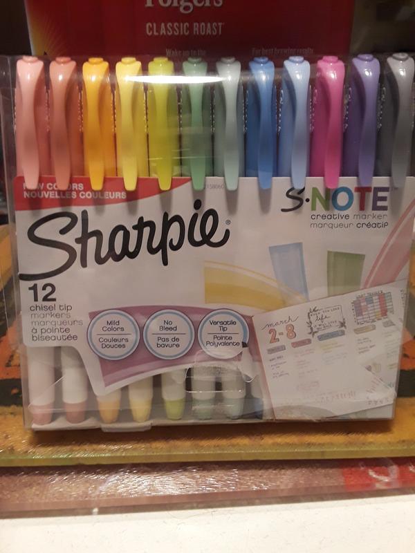 S-Note Chisel Tip Markers Pkg/12