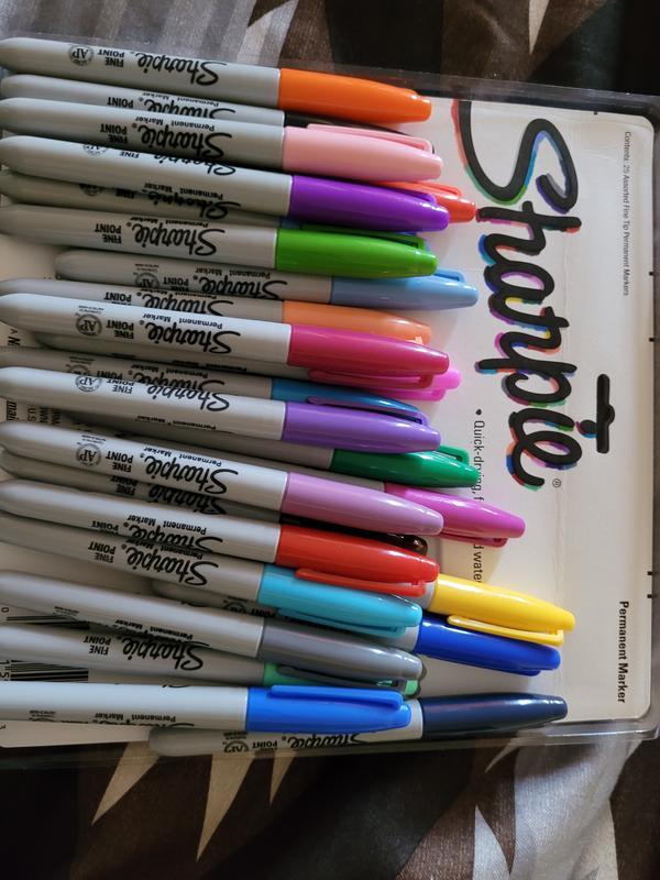 Sharpie Chisel Point Colored Permanent Markers, 8/PK, Assorted (38250PP)