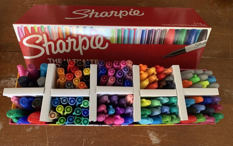 Sharpie The Ultimate Collection Permanent Markers, Assorted Tips, Assorted  Colors, 72/Pack (1983254)