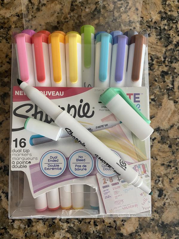 S-Note Duo Dual-Ended Creative Markers, 8 Pack, Mardel