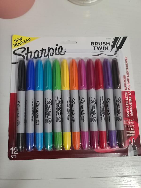 Sharpie Brush Tip Pen, GreyPens and Pencils