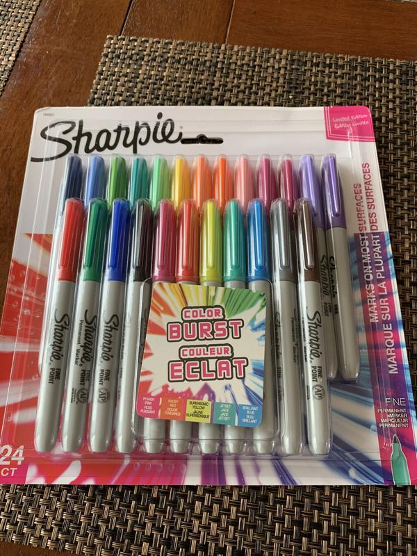 Sharpie FINE-TIP Marker Color Burst 5-PK