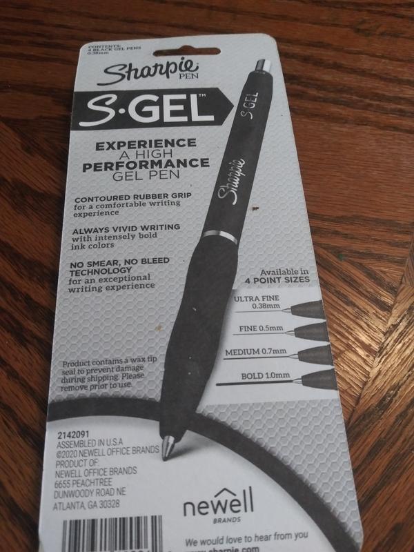 S-Gel High-Performance Gel Pen by Sharpie® S-Gel™ SAN2096153