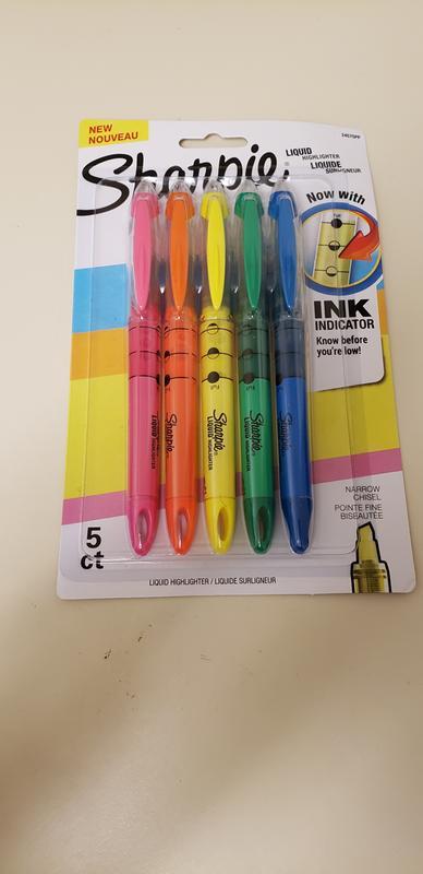 Sharpie Pen-Style Liquid Highlighters, Chisel Tip, 10 Assorted Colors, #MMSHCA10