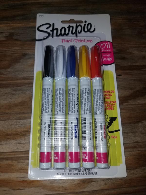 Sharpie Paint Marker Set, 5-Pack