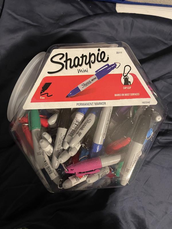 Sharpie Mini Permanent Markers, Assorted Colors