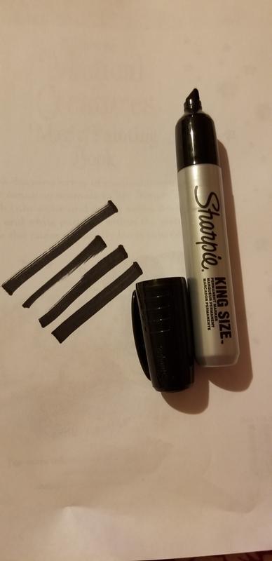 Chisel Tip Markers, Sharpie® King Size Markers in Stock - ULINE