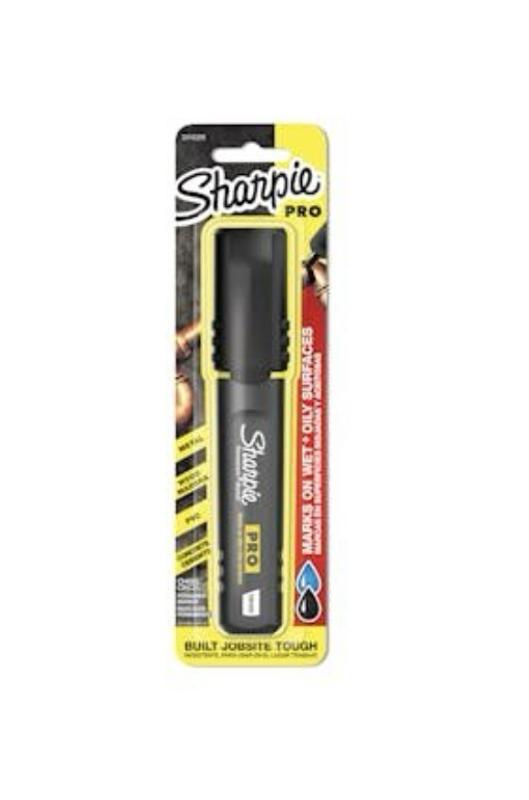Sharpie PRO Chisel Tip Black Permanent Marker 2178491 at