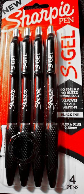 XIZE SH Ultra Fine Point Gel Pens,Black Ink,0.38mm Ultra Fine