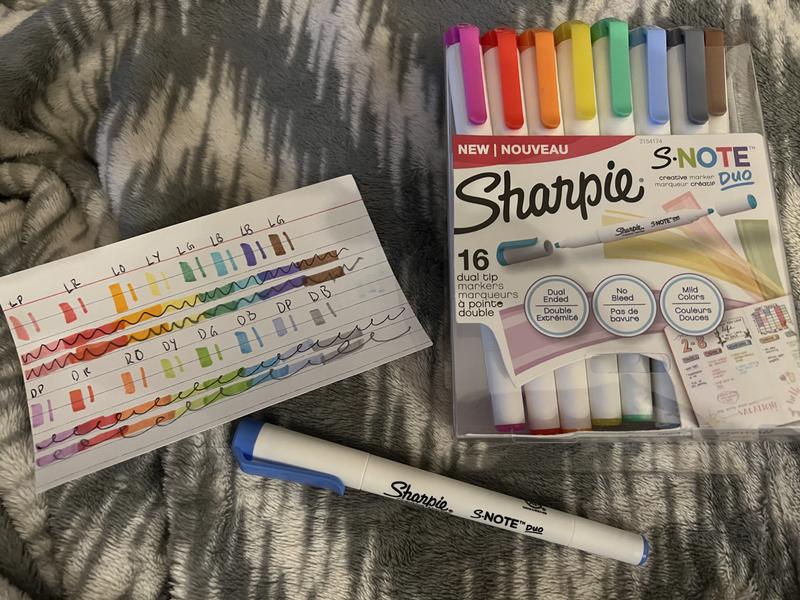 Sharpie S-Note Creative Marker Choice of 8 Limited Edition Colours