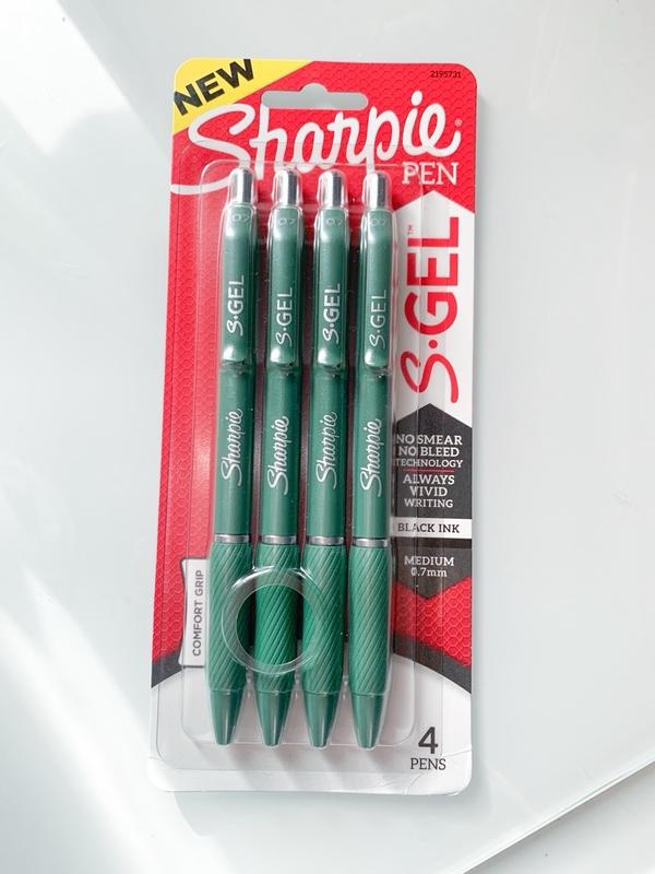 Ink Pens Sharpie S Gel Green Sharpie S-Gel Pens Mm Pen Point Size