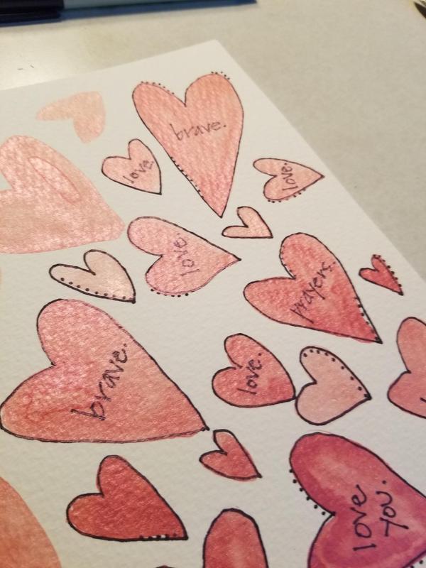 Metallic Water Colors with Ultra Fine Outline!