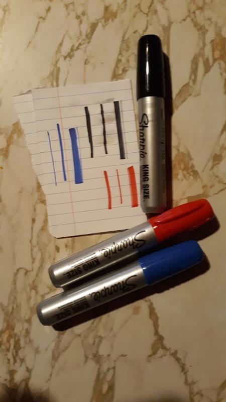 Sharpie Pro Bullet Tip - Marcador permanente de fuerza industrial, punta de  viñeta, tinta negra, paquete de 8