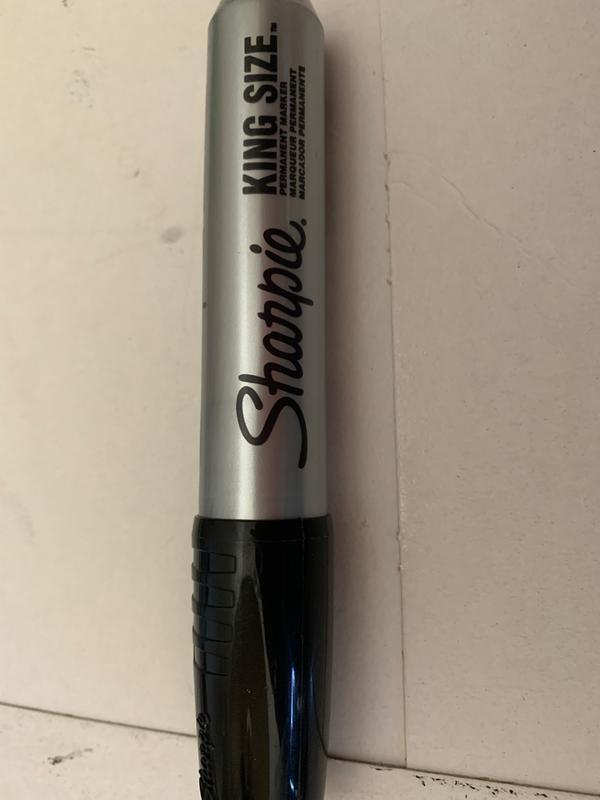Sharpie King Size Chisel Tip Permanent Marker, Black