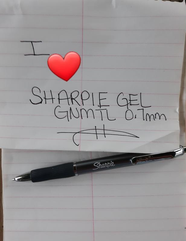 Sharpie® S-Gel™ S-Gel Premium Metal Barrel Gel Pen, Retractable